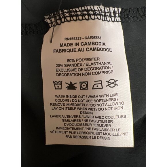 Nike Dri-Fit Women's Pants 7/8 Running Activewear Black Pockets Plus Size 1X NEW - Picture 11 of 13